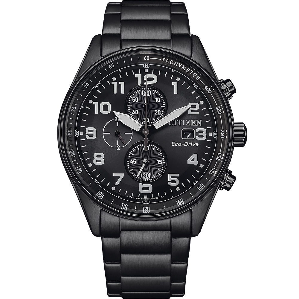 CITIZEN星辰 Chronograph 光動能計時腕錶 43mm (CA0775-79E)