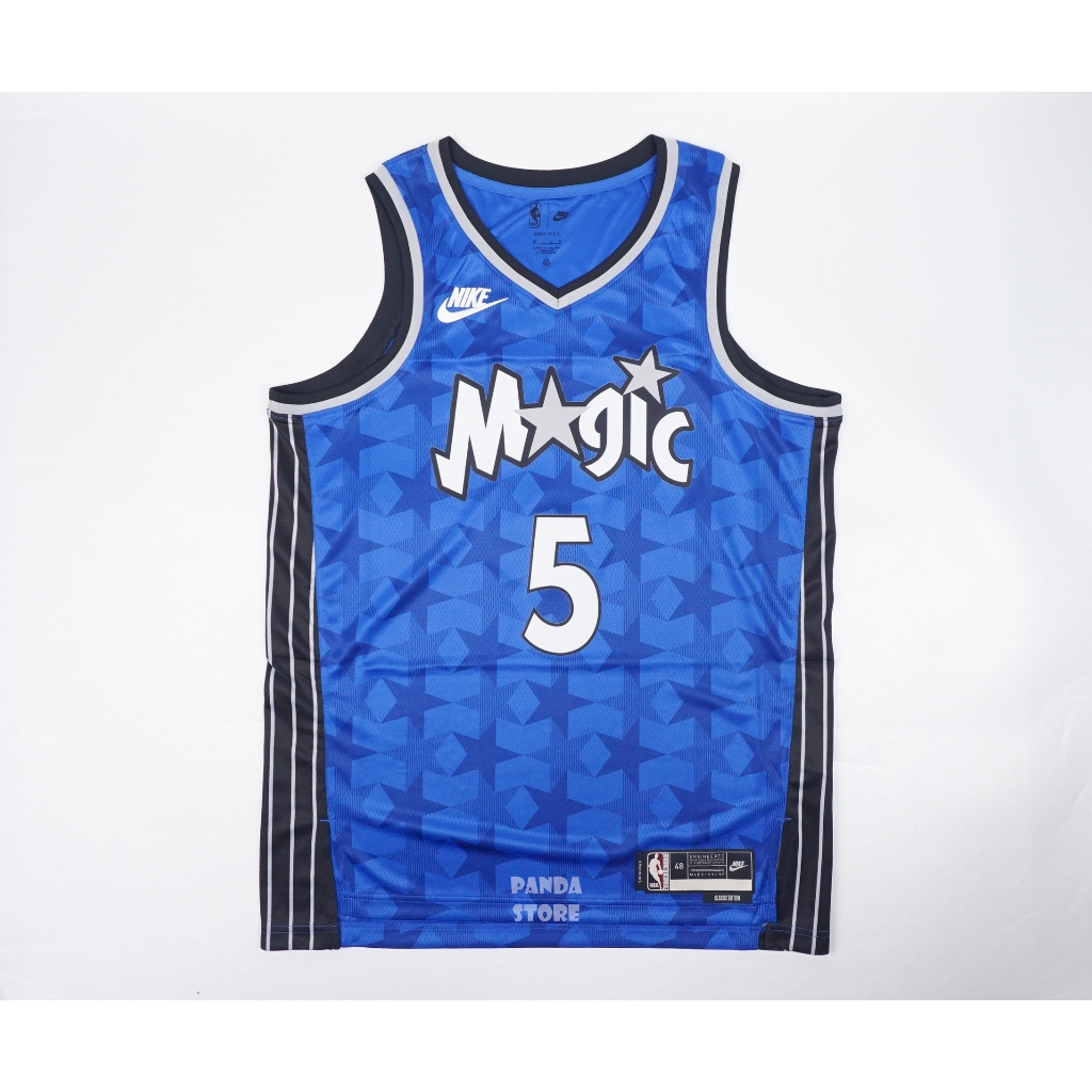胖達）NIKE NBA MAGIC BANCHERO SWGMN 球衣 奧蘭多 魔術 DX8612-480 寶藍 男