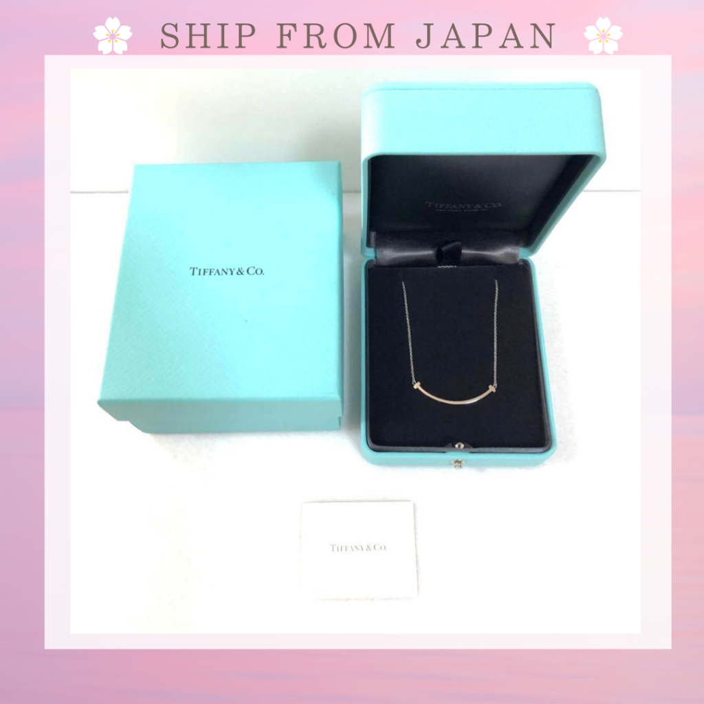 [二手]Tiffany/smile necklace/蒂芙尼/微笑項鍊/項鍊&lt;從日本出貨&gt;