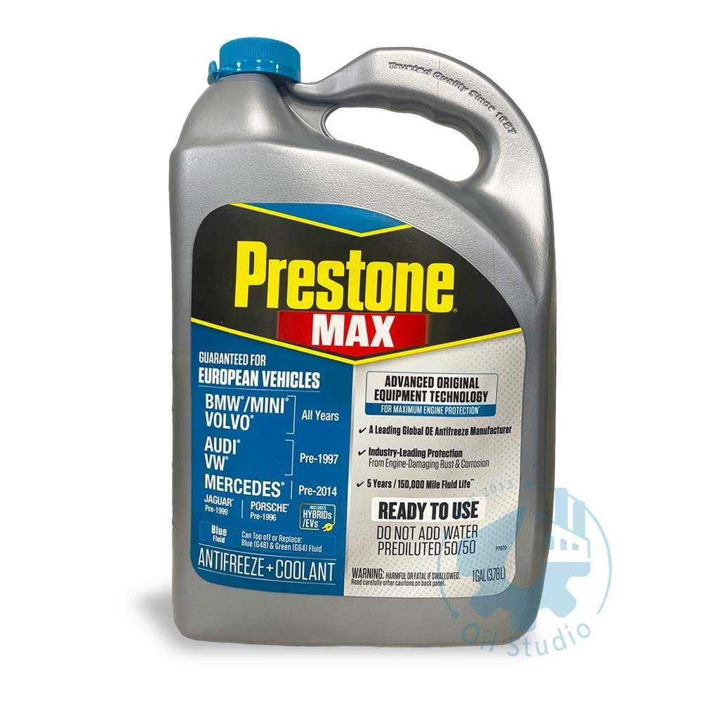 《油工坊》PRESTONE AF6110 歐系車長效型 冷卻液 50% 水箱精 藍色 綠色 青色