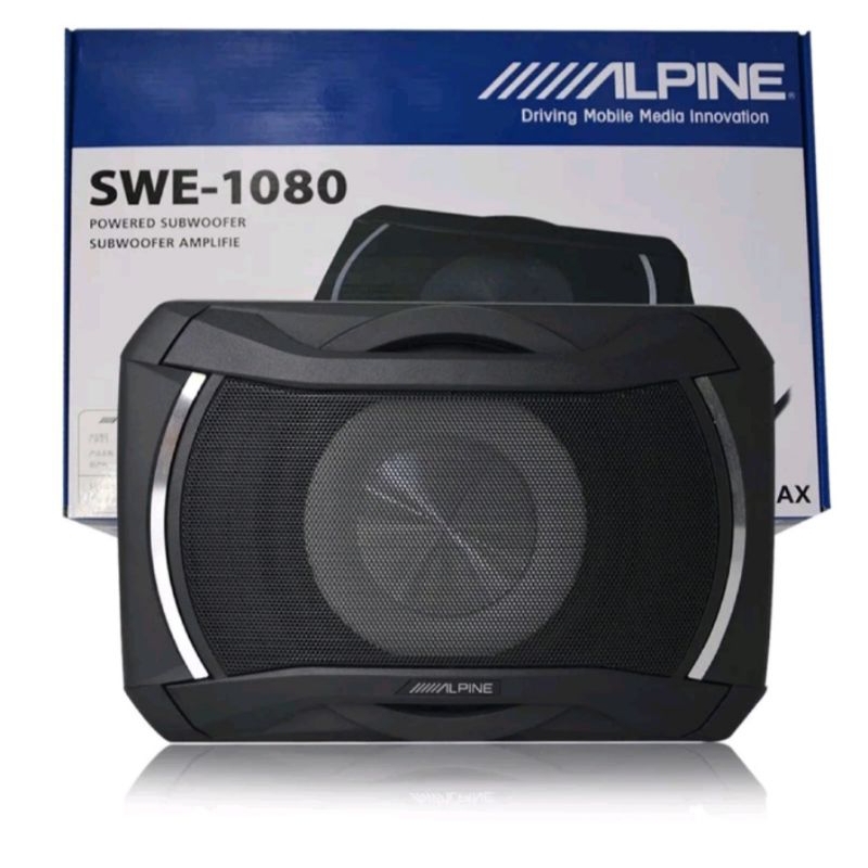 ALPINE SWE-1080 8吋 主動式 超重低音 線控