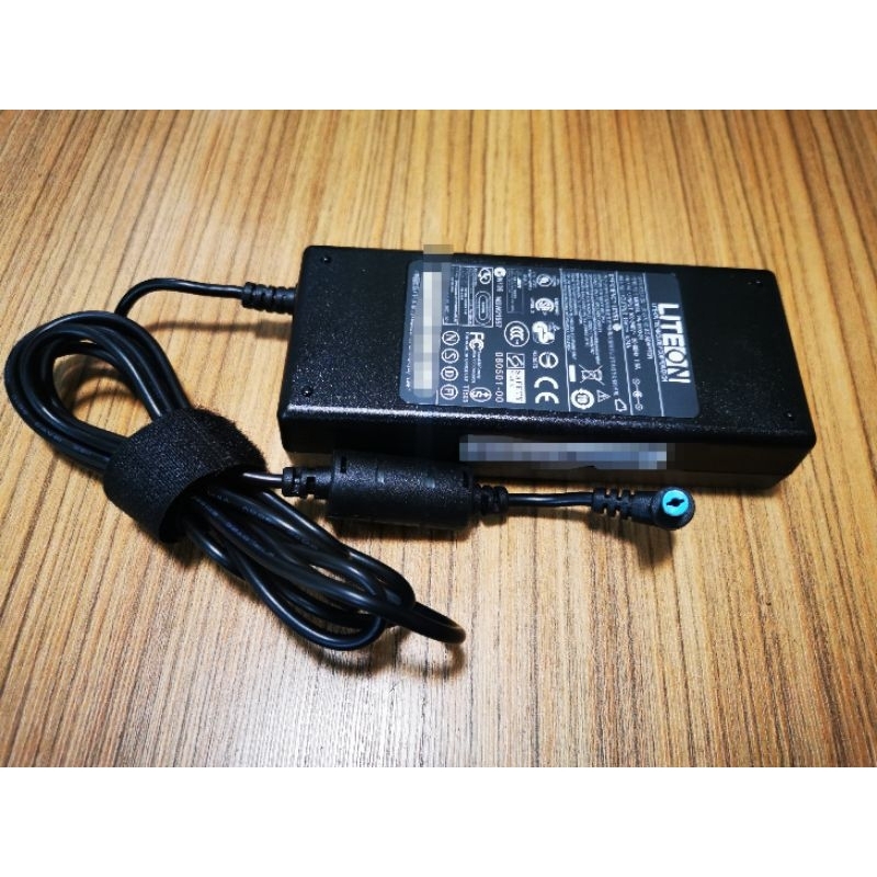 LITEON 光寶 19V 4.74A 90W 變壓器 充電器 電源供應器 Adapter (含梅花形電源線)