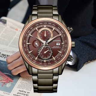 折扣私訊 CITIZEN 星辰 GENT'S系列 電波計時 光動能時尚腕錶 43mm/AT8267-86X