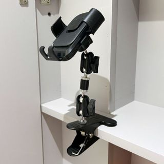 【多軸聯動】360旋轉手機支架 夾式手機架 伸縮支架 懶人桌面支架 床頭支架 手機支撐架 直播追劇 鋁合金 萬向手機支架