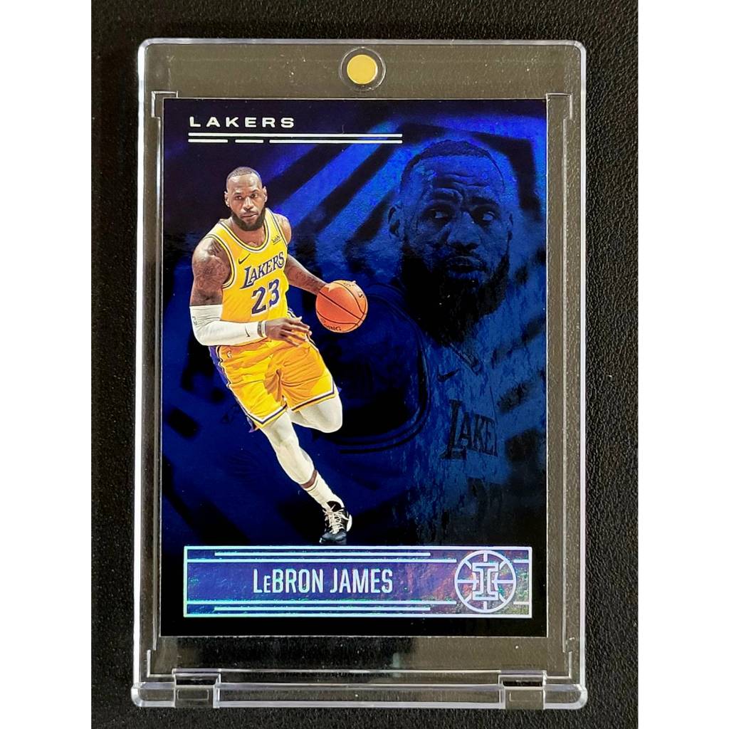 NBA球員卡 2020-21 PANINI - Illusion 湖人隊 Lebron James 稀有平行藍版