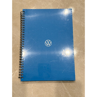 ［免運］Volkswagen福斯原廠經典藍色筆記本 全新未拆封