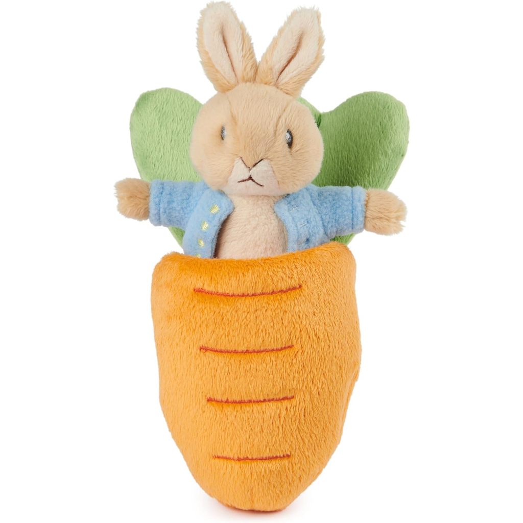 HappyHour:預購* 美國購回 GUND 英國 迷你 彼得兔 &amp; 紅蘿蔔 Peter Rabbit 安撫玩偶