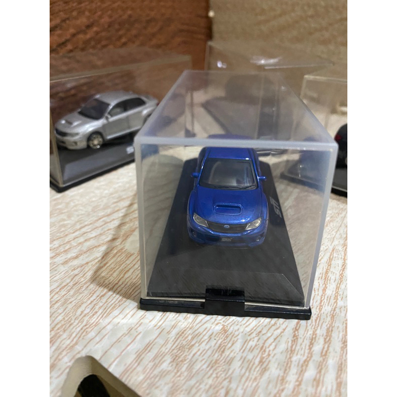 Subaru Impreza wrx sti 4門 1/64 日本原廠模型車