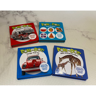 《Melissa & Doug》Small Poke A Dot 按按樂厚紙書