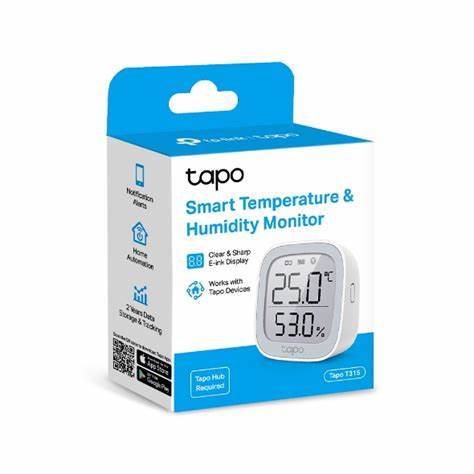 【熱銷】TP-LINK Tapo T315 智慧溫濕度感測器 智慧家庭 智能家居 溫濕度計 公司貨 需搭配H200網關