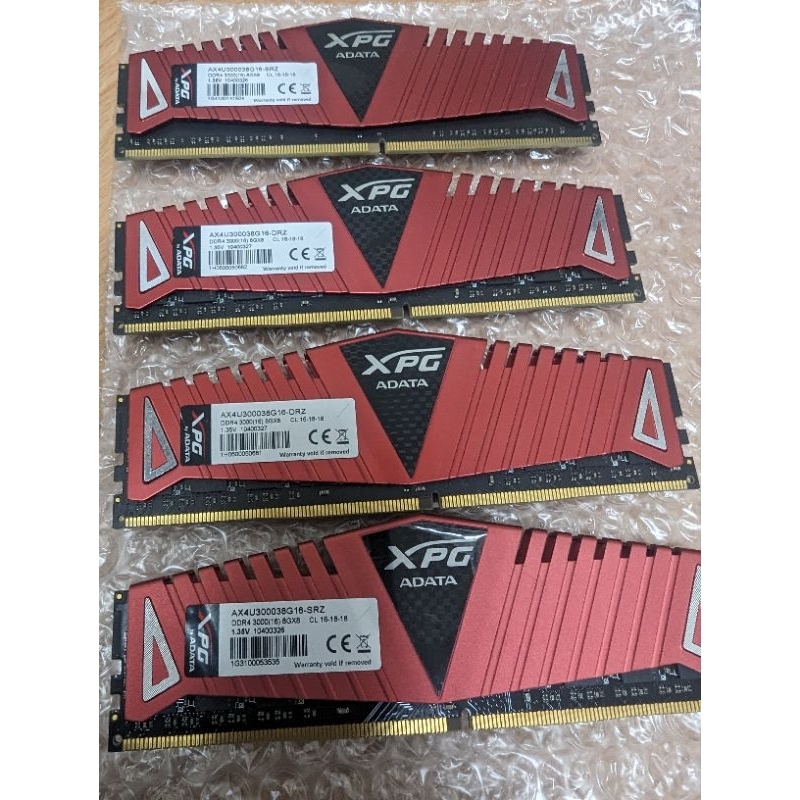 ADATA DDR4-3000 8GB DIMM，單隻價格500