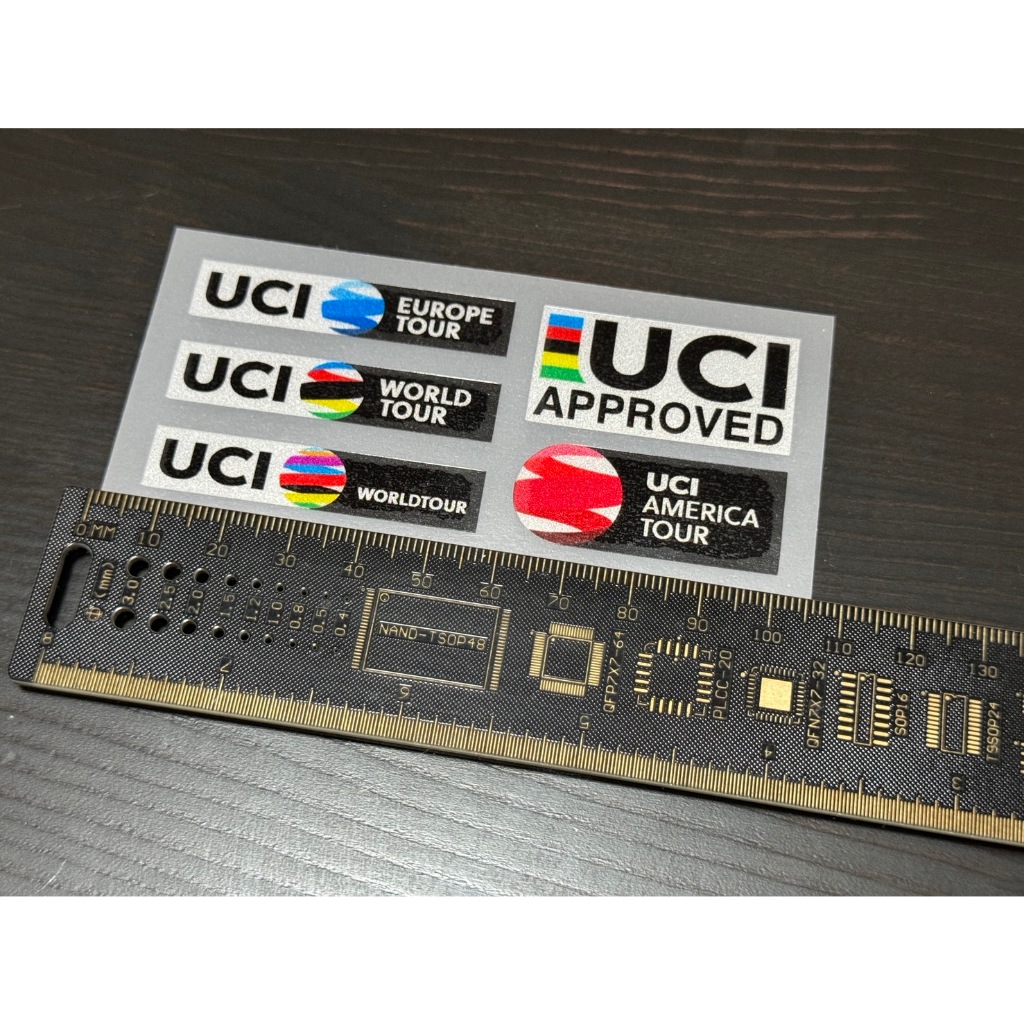 萊特 單車精品貼紙 UCI公路車專用3M反光貼紙 UV膠 雷射切割