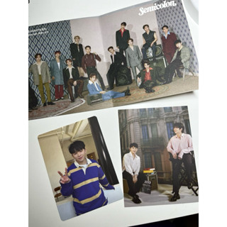 SEVENTEEN 17 SEMICOLON 特別專輯 小卡 海報 李知勳woozi 洪知秀Joshua