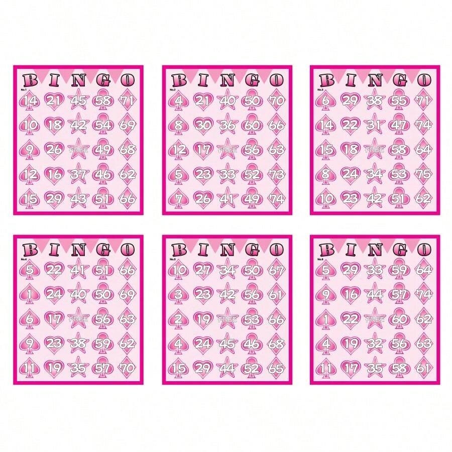 【W先生】Bingo 賓果遊戲 賓果卡 6張 搖球機 開獎機 抽獎機 樂透 75顆球 連線遊戲 益智遊戲 玩具