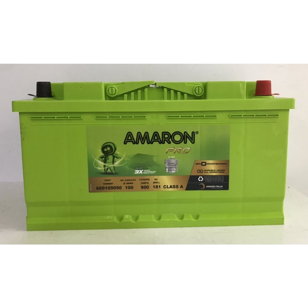 DIN100 電池院長 愛馬龍 現貨  AMARON PRO 銀合金 歐規 600109 （100AH） 100ah