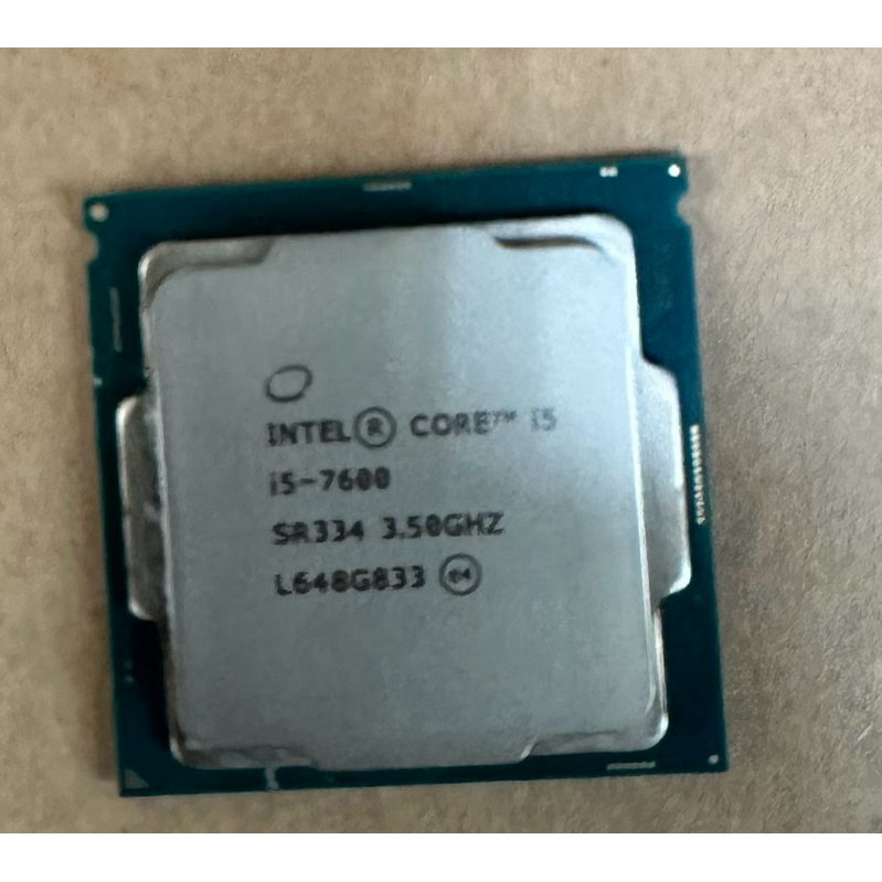 中古 二手 良品 CPU I5-7600 功能正常 可以開機