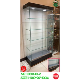 興隆展示櫃1020140-2[3尺模型櫃強化版抽屜款]GK模型櫃.玻璃櫃珠寶櫃.手機櫃.展示櫃.GK公仔櫃.藝品櫃精品櫃