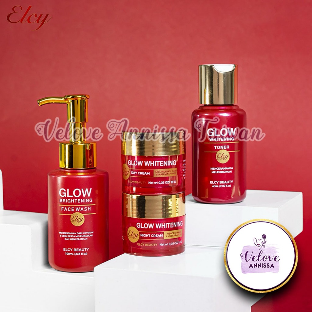 Paket Elcy Beauty Skincare Ultimate BPOM Glow LC Basic