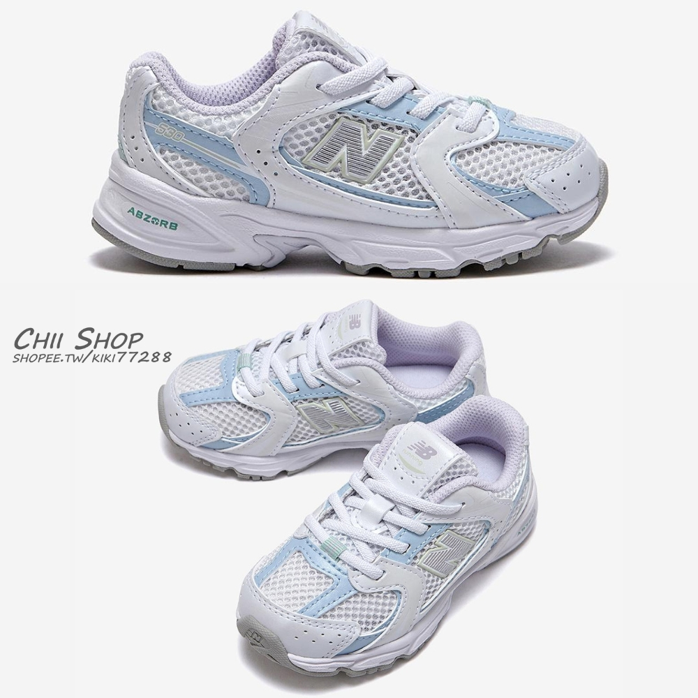 【CHII】韓國 New Balance 530 童鞋 小童13-16 粉藍色 IZ530PC