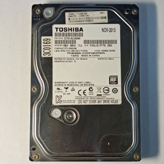 東芝Toshiba 3.5吋500g硬碟