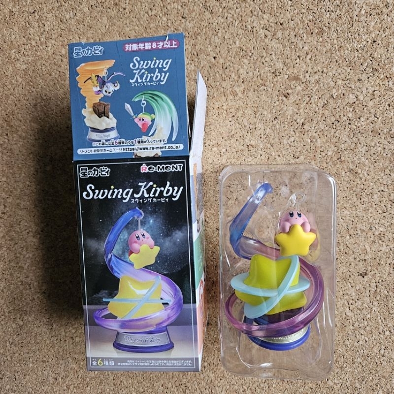 【 星之卡比 】 卡比 傳送之星 盒玩 Re-MeNT Swing Warp &amp; Star Kirby 搖擺 公仔 收藏