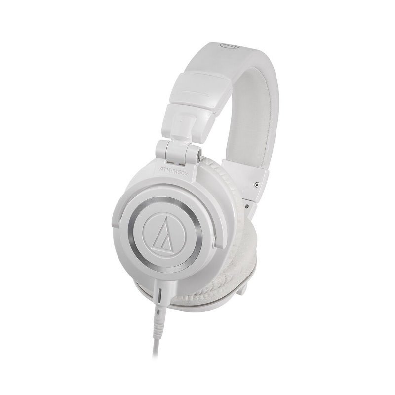 【海恩數位】日本  鐵三角 audio-technica ATH-M50X 專業高解析監聽耳機 白色 公司貨保固一年