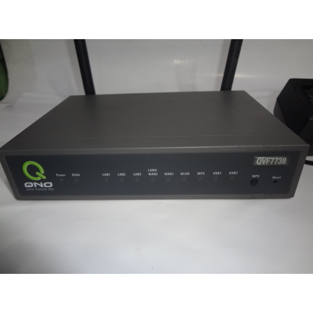 Qno 俠諾 QVF 7738 無線VPN寬頻路由器 VPN防火牆 2手