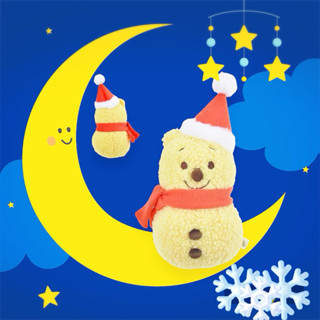 🇯🇵現貨 秒出🇯🇵日本迪士尼 小熊維尼 小豬 聖誕雪人 毛絨玩偶/鑰匙圈