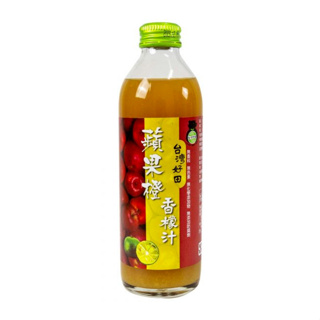 【台灣好田】蘋果橙香檬汁300ml