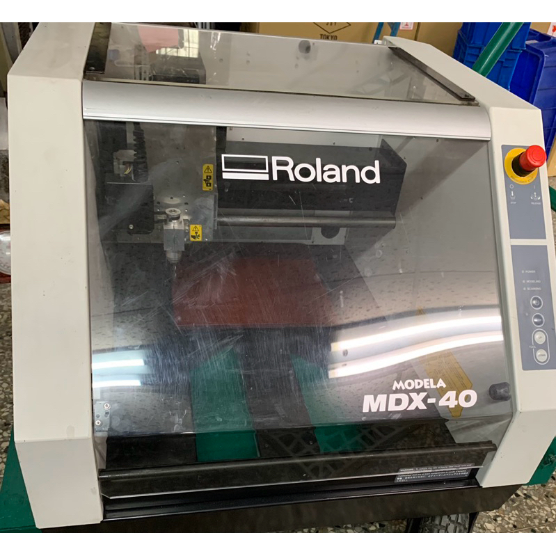 中古 Roland MDX-40 （FW 已更新為MDX-40A）雕刻機