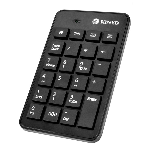 KINYO 耐嘉 筆電專用數字鍵盤(KBX-03)