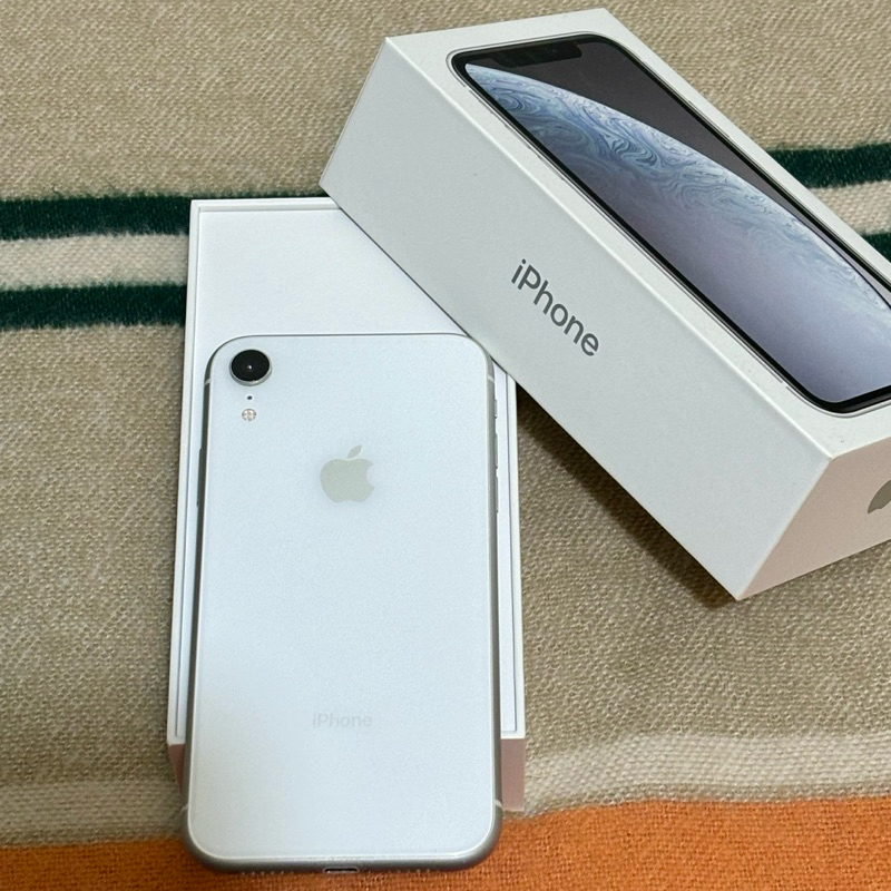 二手 iPhone XR 128G 白色 6.1吋