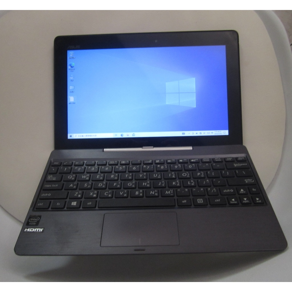 windows 10 ASUS T100TA 二合一 平板電腦可觸控小筆電 10.1尺寸(含原廠鍵盤)