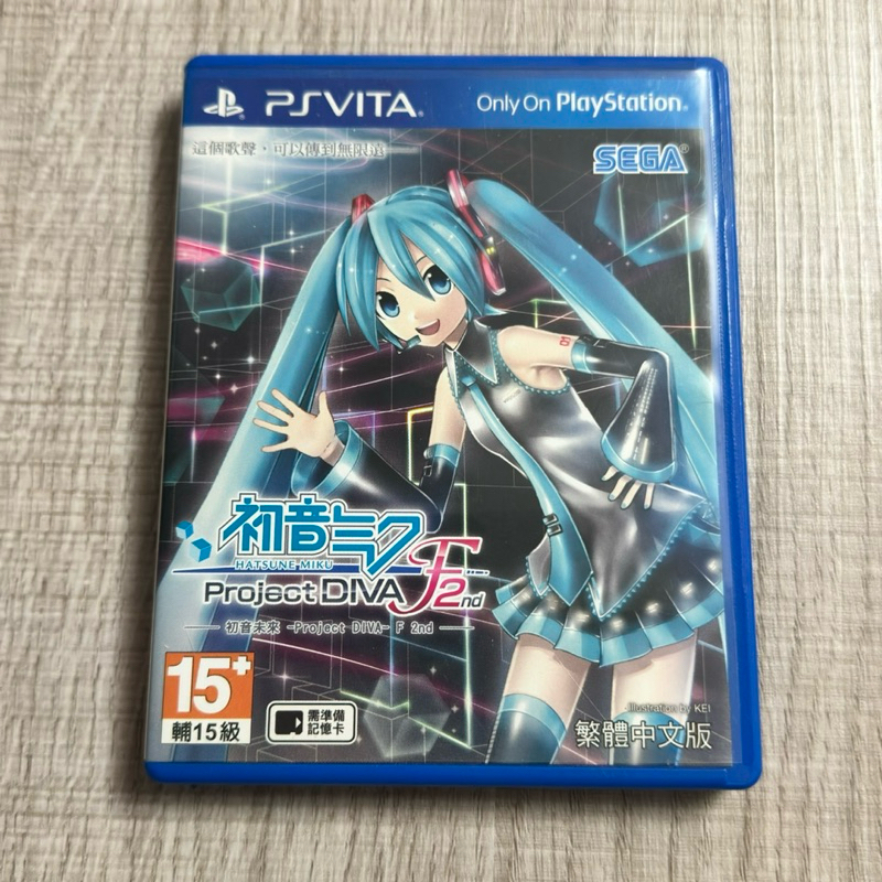 PSV/psvita/中古遊戲/二手遊戲/初音未來f2/中文版/現貨可直接下單