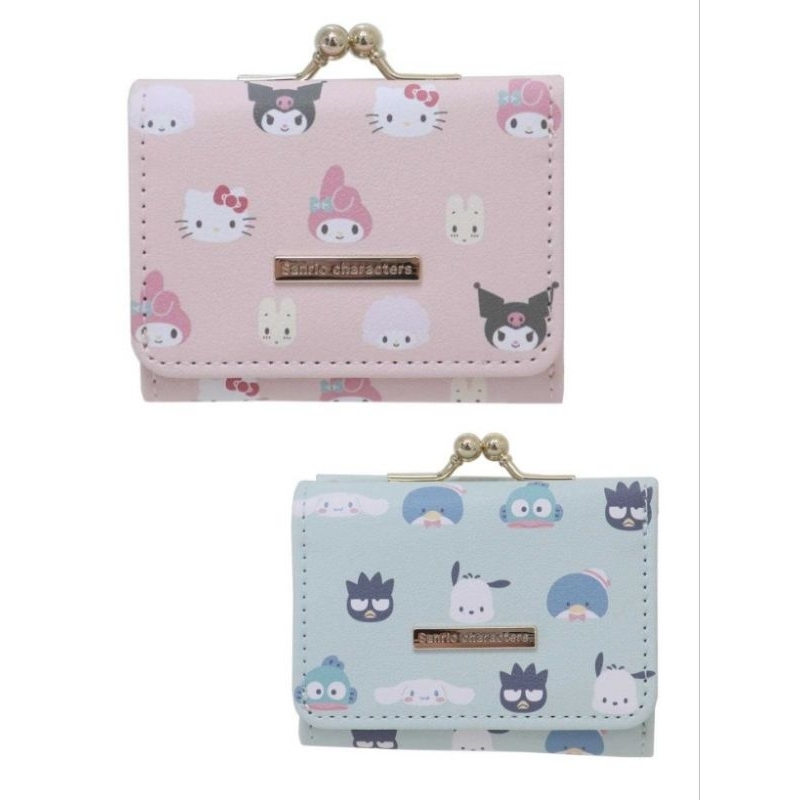 ✈️日本代購Marimo Craft Sanrio 三麗鷗角色 Kitty 三折式 短夾/皮夾/錢包 兩款 ŜĎ/MĜ