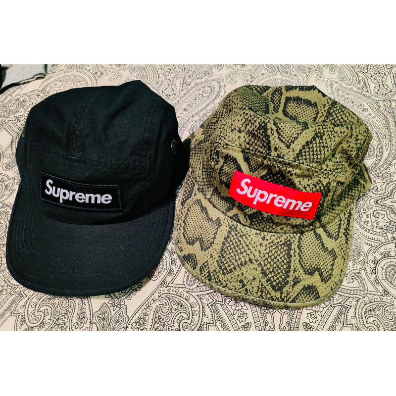 小吳嚴選 Supreme 2024 S/S 春夏 Washed Chino Twill Camp Cap 皮扣 帽子