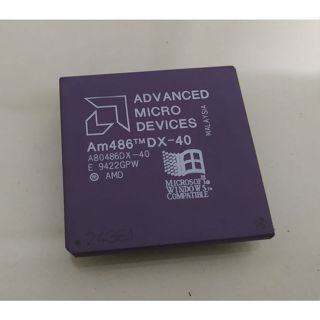 收藏品 AMD 中央處理器 Am486 DX-40 CPU