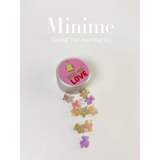 🎪Minime迷你迷♡小罐糖系列 1:6 迷你模擬 小熊軟糖 袖珍娃屋 造型軟糖 糖果 零食 食玩 袖珍屋