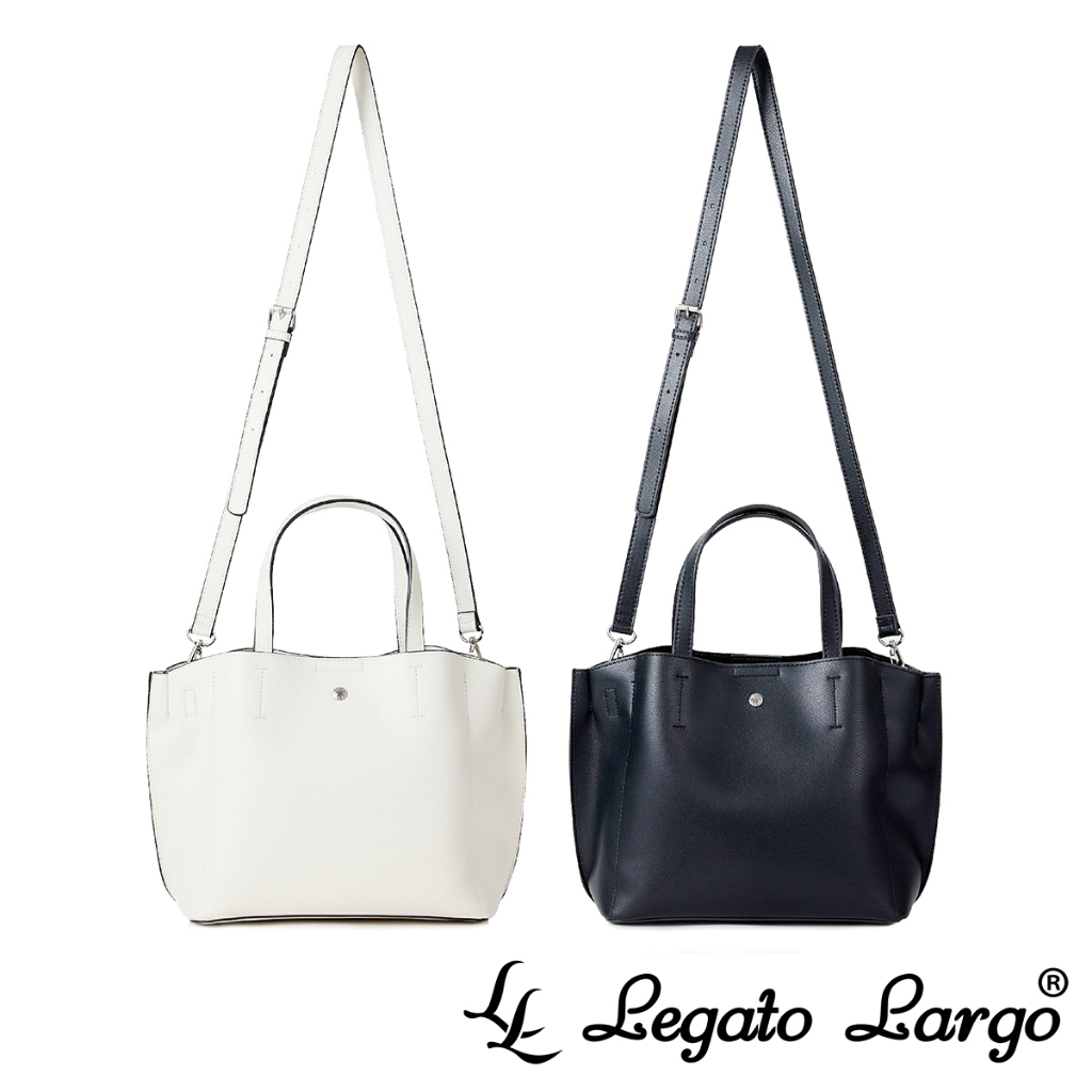 Legato Largo  驚異的輕量化 小法式輕便簡約 手提斜背兩用包 (LH-P0002Z) 新改款