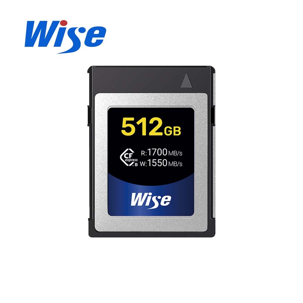 Wise CFexpress Type B 512GB 記憶卡 公司貨 CFX-B512【Forty Plus】