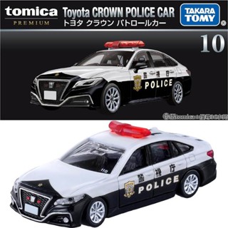 【3C小苑】TM29834 豐田 Crown 警車 TOYOTA 黑盒 PRM10 多美小汽車 模型車 警察車 玩具車