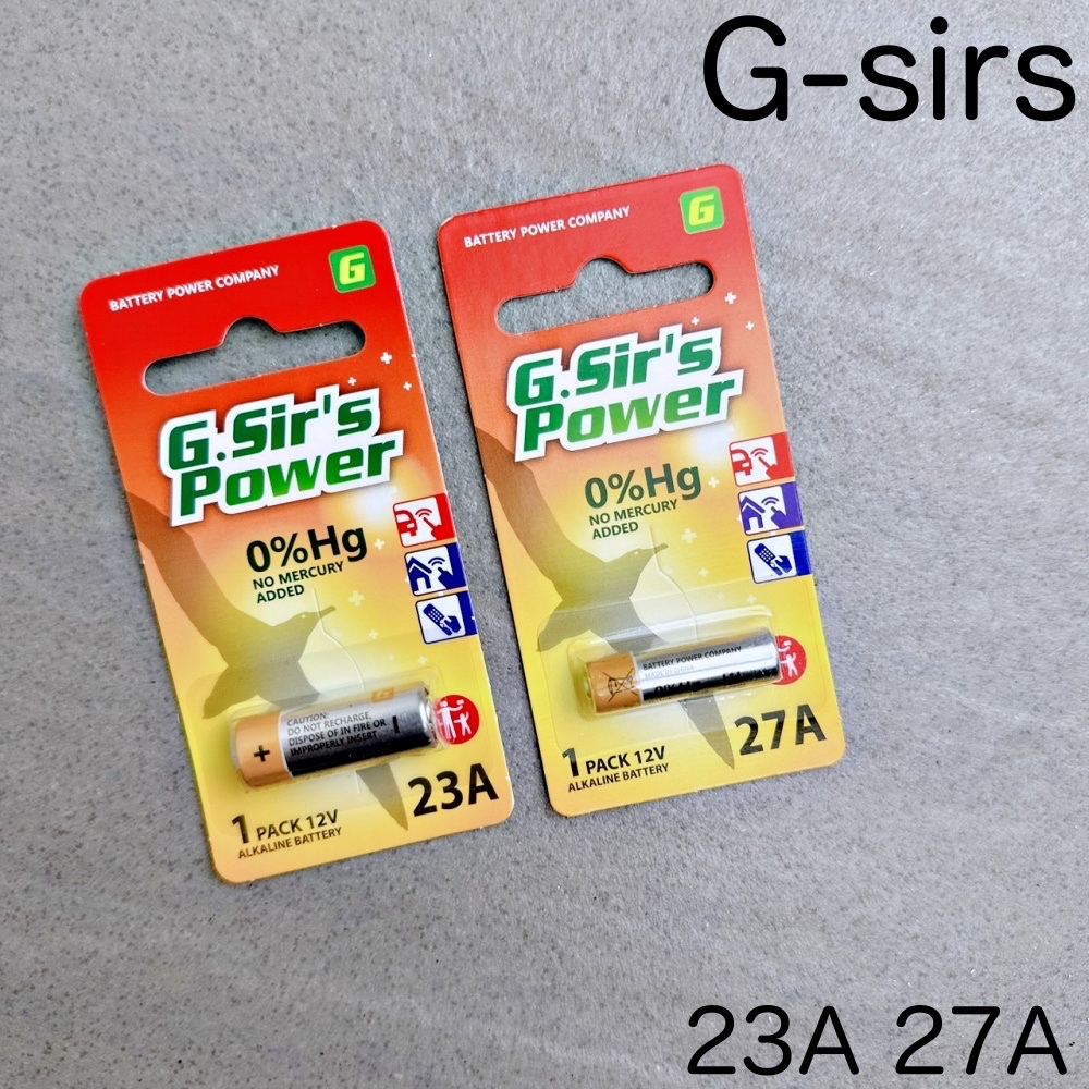 G-sirs 鐵捲門電池 遙控器電池 23A 27A 鐵捲門電池23A 27A 鐵捲門電池23A 27A G-sirs