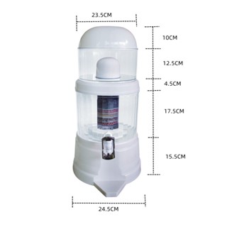 用淨水器 廚房家用活性炭 多層過濾淨化器 活性碳濾芯水桶 宿舍濾水器 桌上一體機 可拆洗 租屋直飲機過濾桶 無需耗電