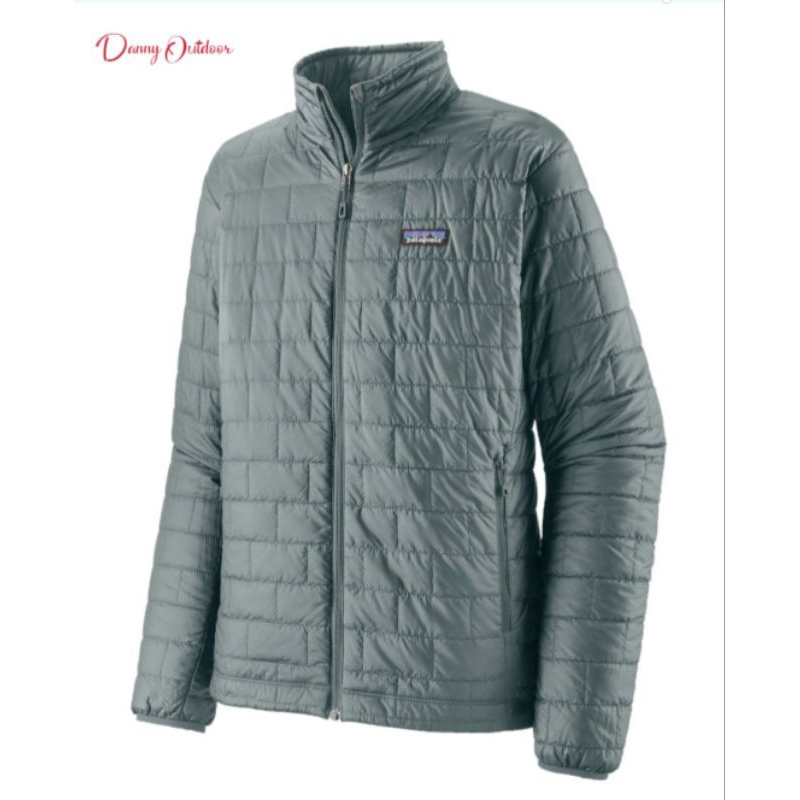 PATAGONIA NANO PUFF JACKET 防風防潑水保暖外套  女款 綠灰色 M