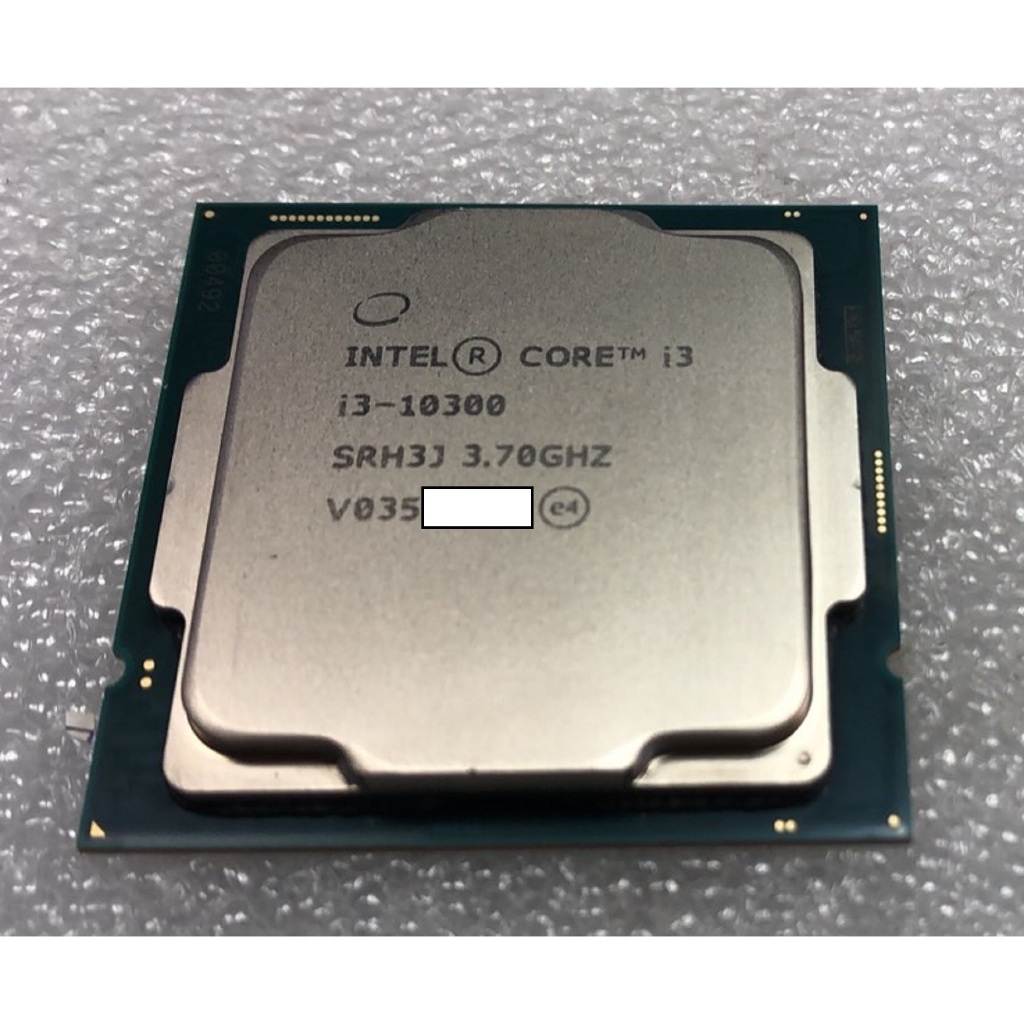 【吳'r】INTEL 10代 I3-10300 桌上型電腦 CPU 1200腳位 正式版 (裸裝)$1700