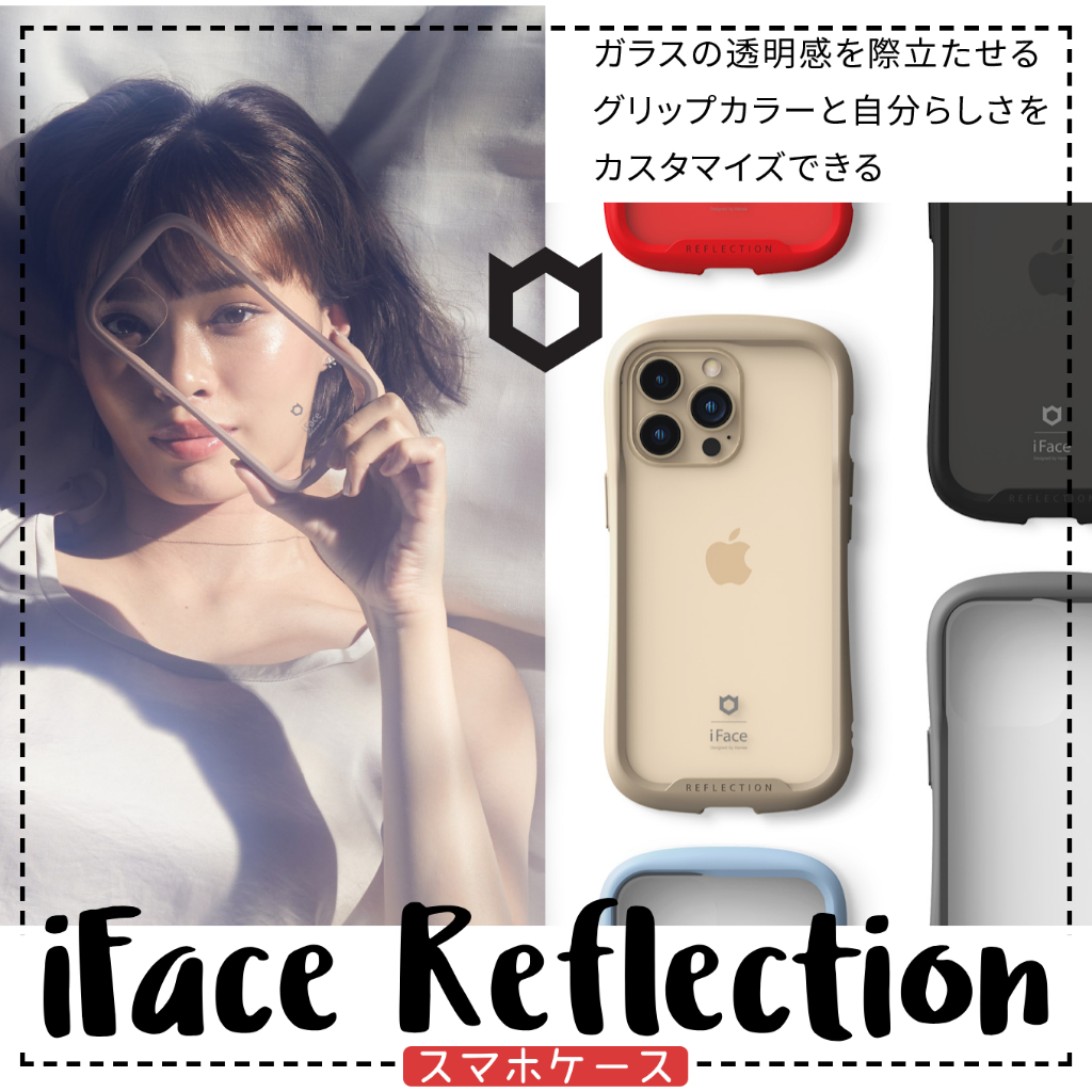 ✦ 下單預購中 ✦ 日本人氣手機殼品牌 iFace Reflection 強化玻璃彩殼 (iPhone 11、12系列)