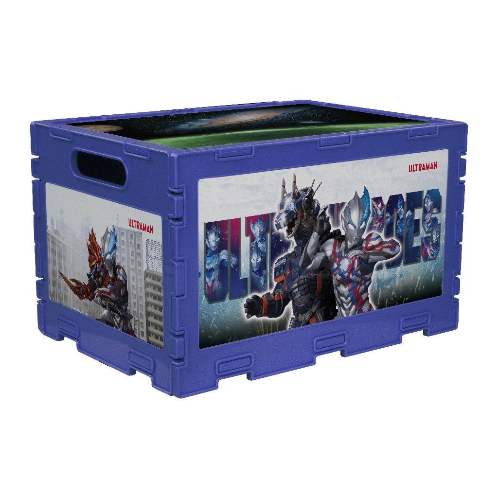 【W先生】BANDAI 鹹蛋超人 奧特曼 超人力霸王 軟膠收納箱 公仔 置物箱 玩具箱 含一款限定軟膠 BT203946