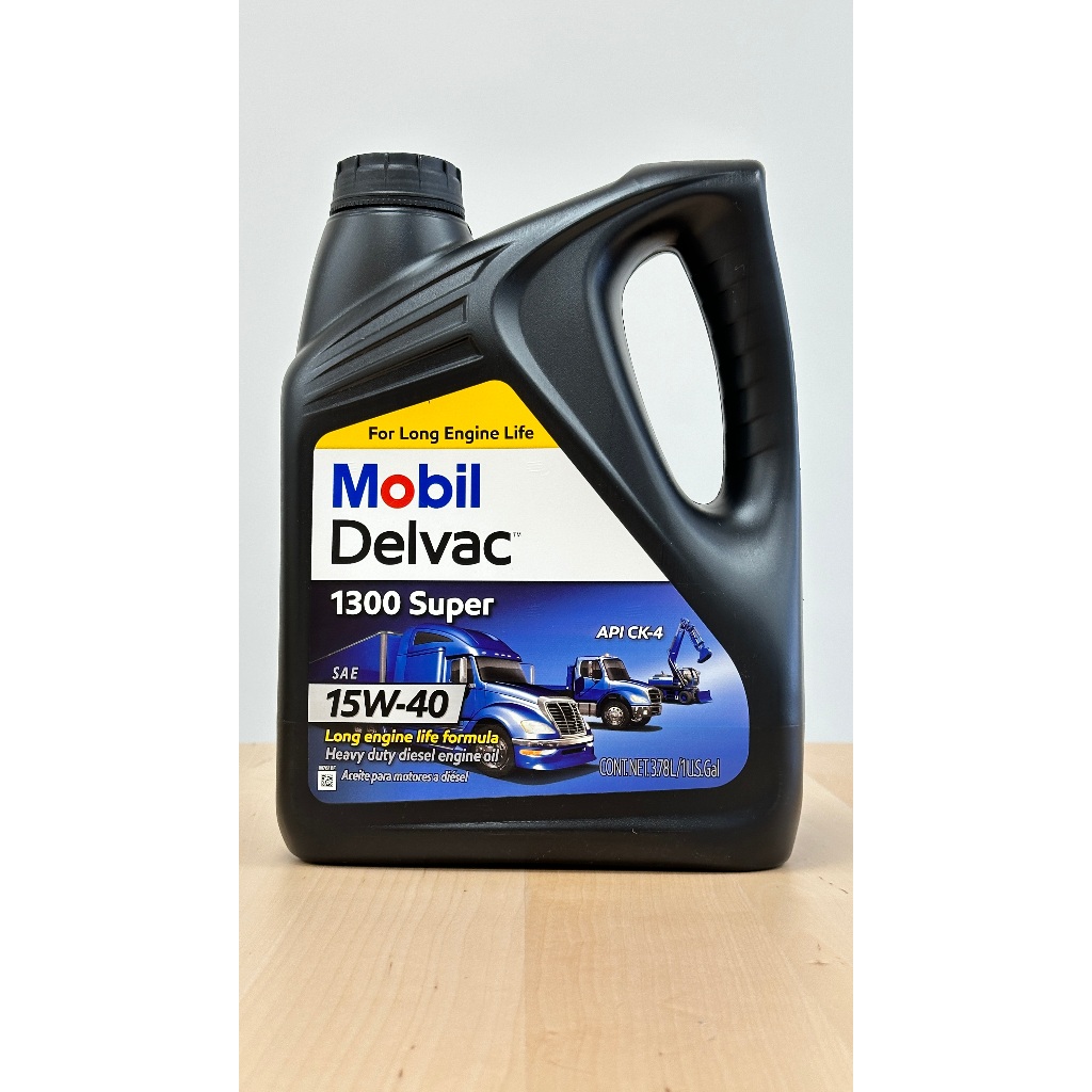 Mobil Delvac 1300 Super 15W40 美孚 柴油機油 重車貨車系列 3.78L