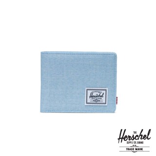 Herschel Roy Wallet【30072】淺藍 包包 錢包 零錢包 拉鍊款 卡夾 短夾