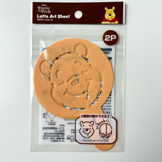 現貨✨ 日本進口 小熊維尼 維尼熊 粉篩 咖啡噴花模 咖啡模 提拉米蘇 蛋糕裝飾 印花模型 印花模具 灑粉板